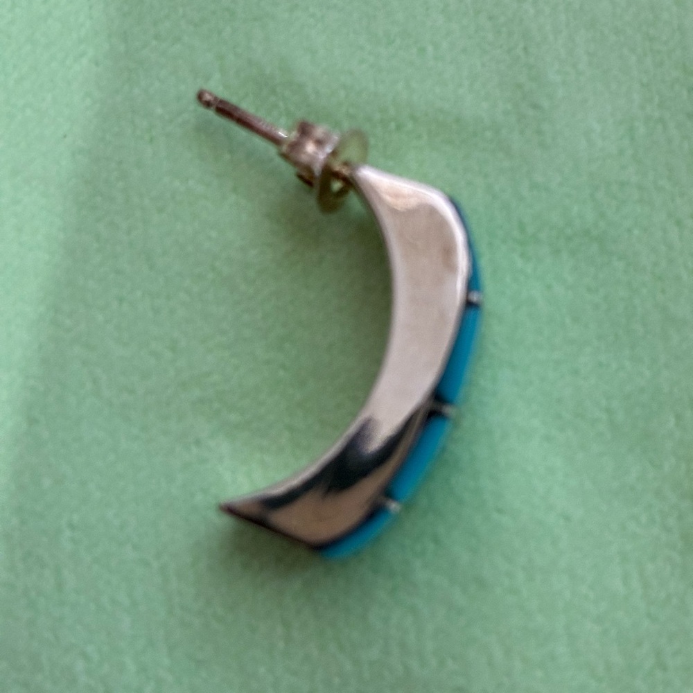 Vintage George Kee Turquoise Earrings - Picture 8 of 13